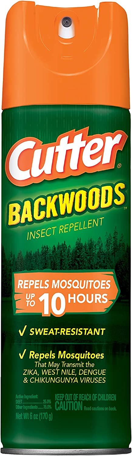 Cutter Backwoods Insect Repellent Aerosol 6 oz