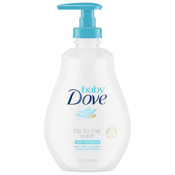 Baby Dove  Rich Moisture Tip to Toe Wash and Shampoo 13 oz