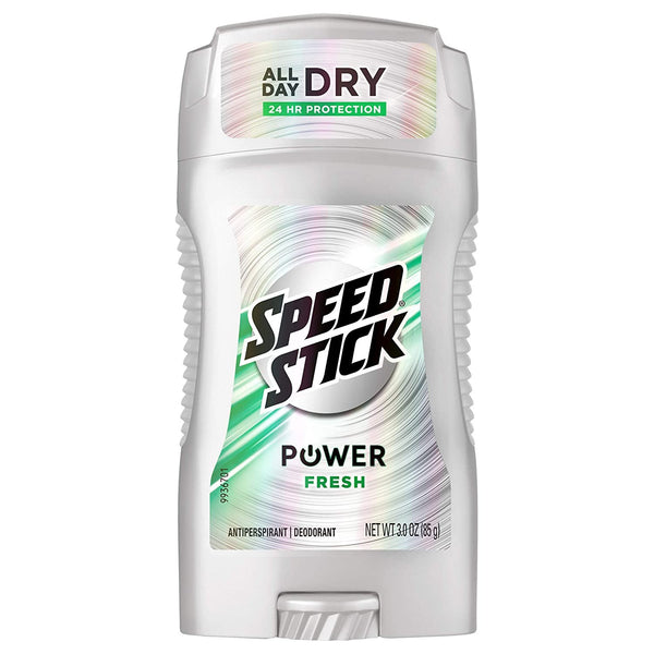 Speed Stick Power Antiperspirant Deodorant for Men, Fresh - 3 Ounce