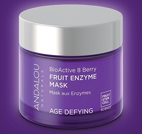 Andalou Naturals Bioactive 8 Berry Fruit Enzyme Mask, 1.7 Ounce