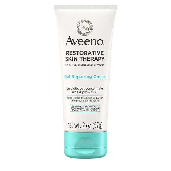 Aveeno Restorative Skin Therapy Oat Repairing Cream, Dry Skin, 2 oz