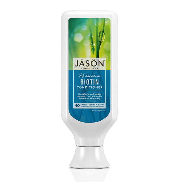 JASON Restorative Biotin Conditioner, 16 Ounce Bottle - H&B Aisle