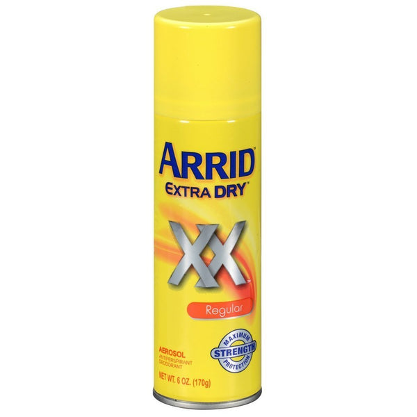 Extra Dry Regular Deodorant Spray by Arrid, 6 Ounce