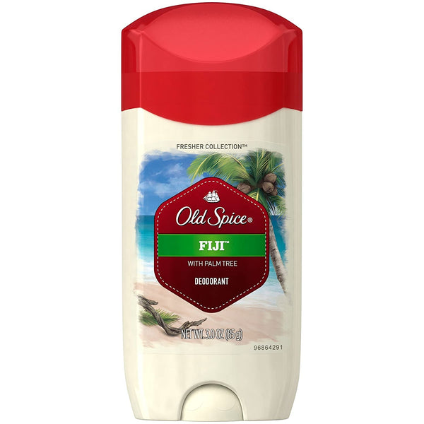 Old Spice Fresh Collection Fiji Scent Men's Deodorant, 3 Ounce - Packaging May Vary