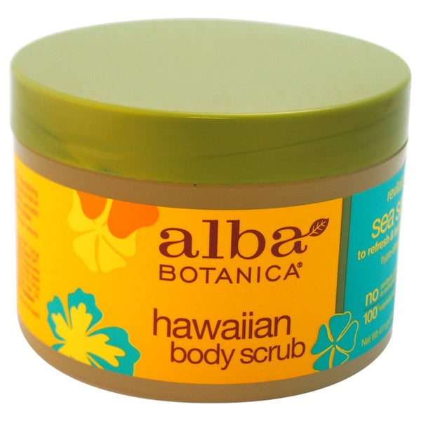 Alba Botanica Hawaiian, Sea Salt Body Scrub, 14.5 Ounce