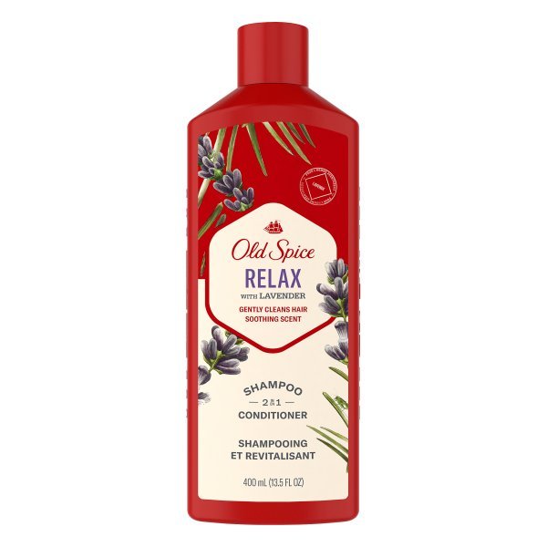 Old Spice Relax 2In1 Shampoo and Conditioner for Men, 13.5oz