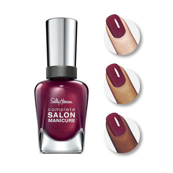 Sally Hansen - Complete Salon Manicure Nail Color, Wine Not - 411/480, Pack of 1