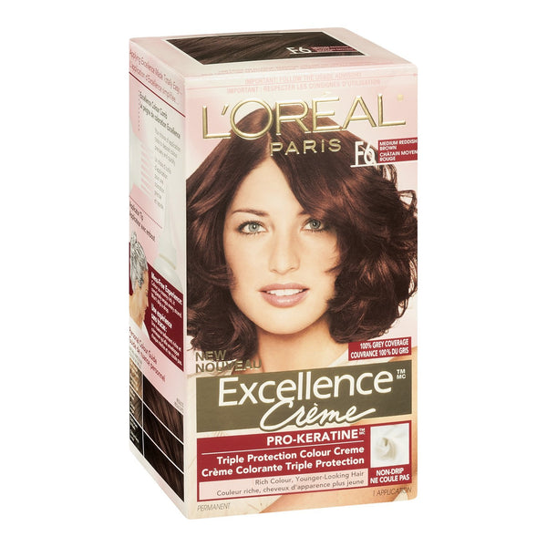 L'Oreal Excellence #5Rb Medium Red Brown Hair Color, 1 ct